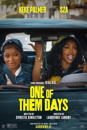 One of Them Days 2025 Hindi Dual Audio Movie Poster